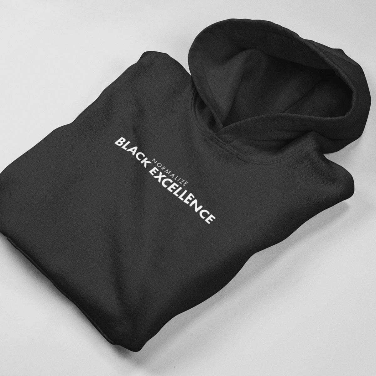 Black hotsell excellence hoodie